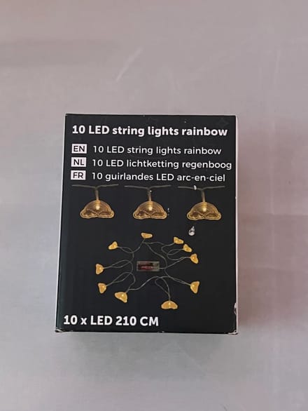 Led lichtketting regenboog