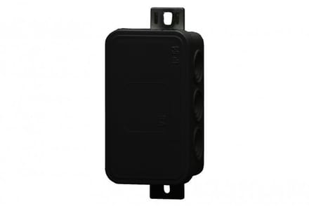 F-ELEKTRO - Hermetische Doos V8 - IP54 - 80x45x41mm - Zwart - Kliksluiting