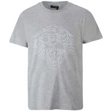 T-shirt Korte Mouw Ed Hardy Tiger Glow T-Shirt Mid-Grey