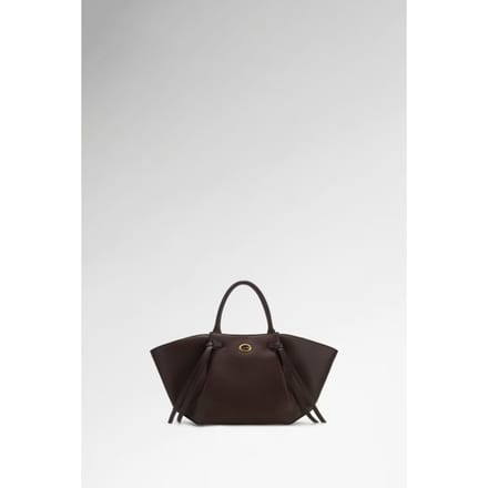 GUESS schoudertas handtas Allegra Girlfriend Satchel Brown donkerbruin