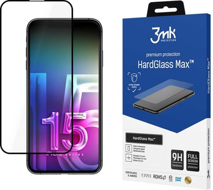 3mk Apple iPhone 15 Pro Max - HardGlass Max