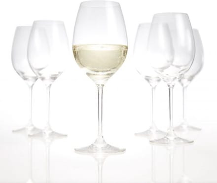 Salt&Pepper Cuvee witte Wijnglas groot - 6 stuks