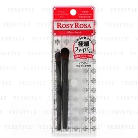 Chantilly - Rosy Rosa Fiber Eyeshadow Brush Set 2 pcs