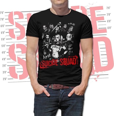 SUICIDE SQUAD - T-Shirt Suicide Theme - Men (M)