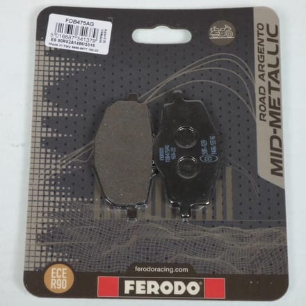 Plaquette de frein Ferodo pour Scooter Malaguti 125 Centro 2008 à 2009 840102 / AR Neuf