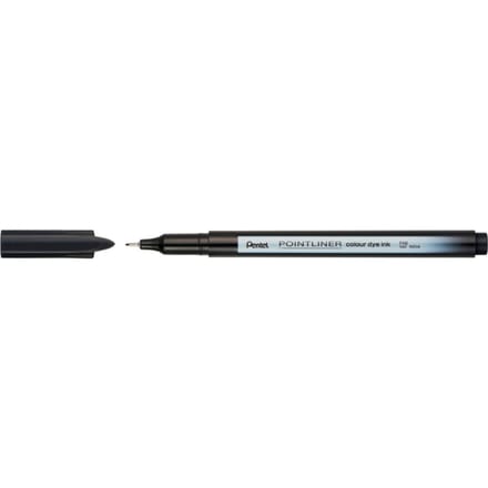 Fineliner Pentel Pointliner S40-A fijn zwart