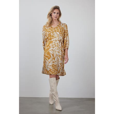 DIDI Tunic Elvi Brown With Oasis Print Größe: 38 | Blusenkleider Outlet | Damen | Braun