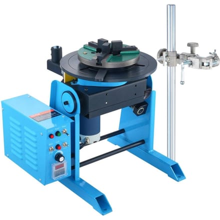 30KG Roterende Laspositioneerder 0-90° Positionerende Draaitafel Tafel 1-12 RPM