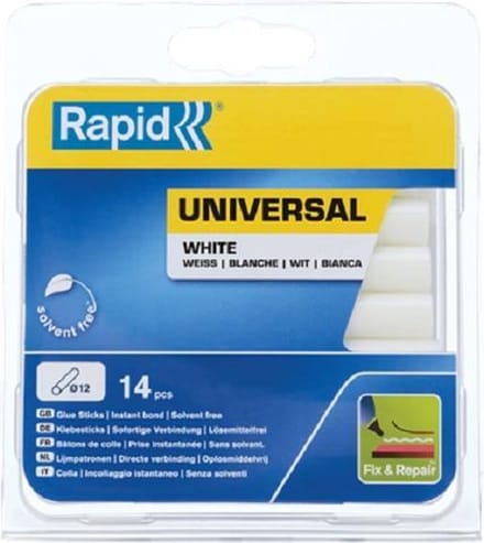 Rapid 40107355 Lijmpatronen wit - 12 x 94mm (13st)