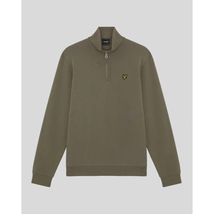 Lyle & Scott Loopback Half Zip Sweater Heren - Maat S