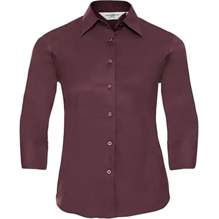 Blouse met 3/4 mouwen voor dames Russell Athletic Easy Care