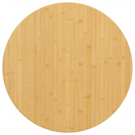 vidaXL - Tafelblad - Ø - 60x2,5 - cm - bamboe