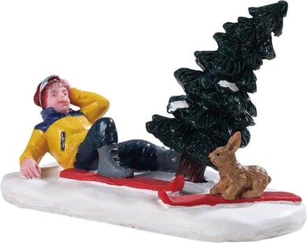 Lemax Ski Bunny