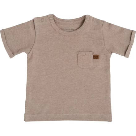 Baby's Only T-shirt Melange - Clay - 68 - 100% ecologisch katoen - GOTS