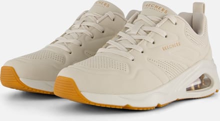 Skechers Tres Air Uno Sneakers beige Textiel - Dames