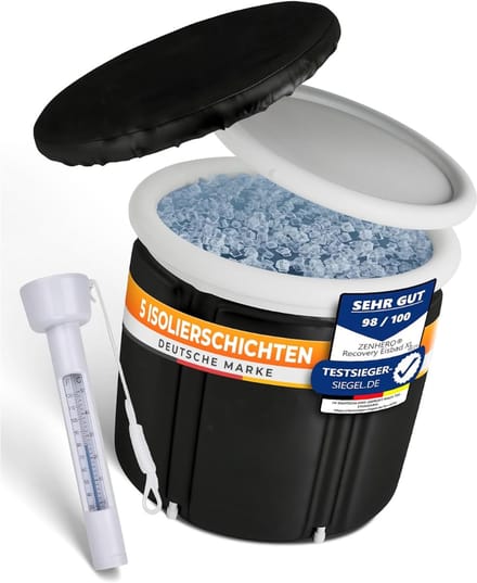 mavoa® Ijsbad - Zitbad - Bath bucket - 400 L + 85x85x75 CM