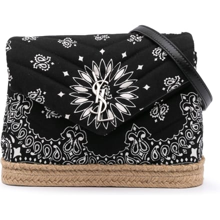 Bandana Print Gequiltte Schoudertas