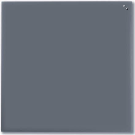 NAGA Glassboard - 100x100cm Grijs - NA-10110
