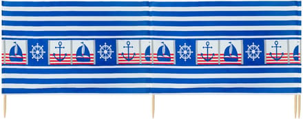 Garronda Strand Windscherm Met Stokken - Windscherm Strand – Windscherm – Camping – LA-EX-Wb-4m