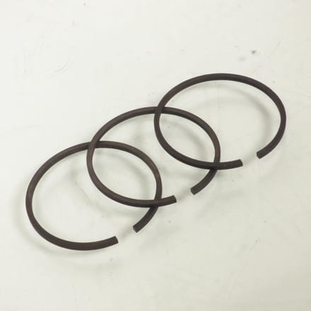Lot de 3 segments de piston RSM pour Solex 3800 Ø39.5x1.7mm coupe oblique Neuf