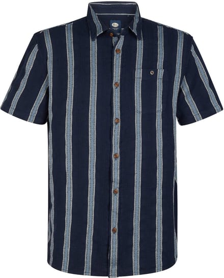 Petrol - Hemd - Donkerblauw - L
