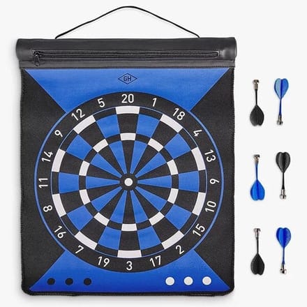 Gentlemen's Hardware dartboard roll | reiseditie dartbord | oprolbaar magnetisch dartbord
