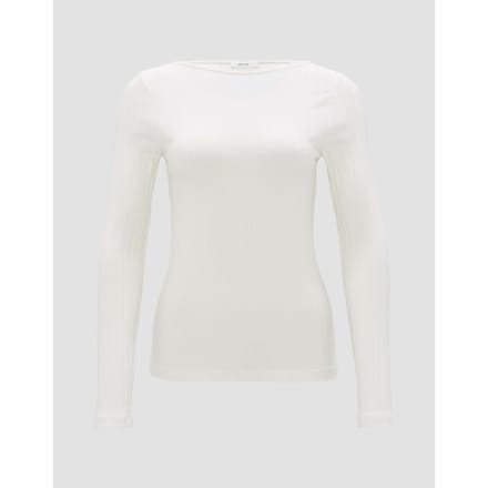 Slim fit shirt met lange mouwen van katoenmix model 'Sovke'
