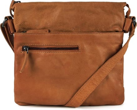 DSTRCT Medium Schoudertas / Crossbody Tas  Dames -  Leer - Harrington Road     -  Cognac