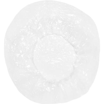 Lot de 50 ou 100 bonnets de douche jetables, élastiques, pour salon de coiffure, spa, douche, bain, outil de coiffure white