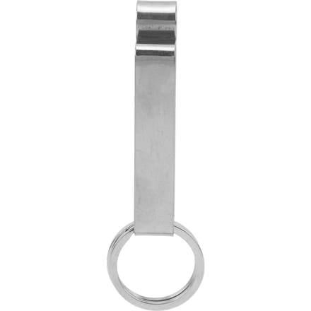 Zware Riem Sleutelhanger Snel Loslaat Roestvrijstalen Sleutelhanger Clip met 2 Sleutelringen Past op Riemen gray
