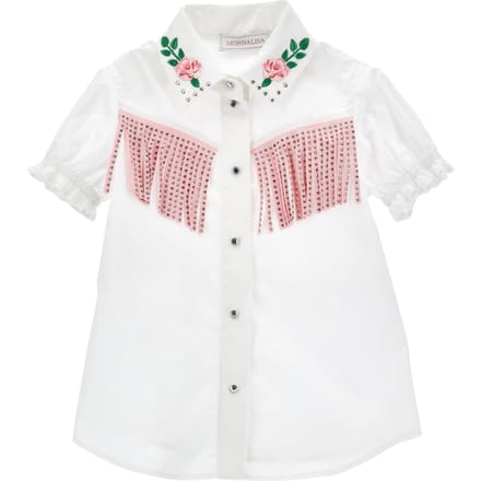 Monnalisa - White Shirt Rodeo 11C300 3116