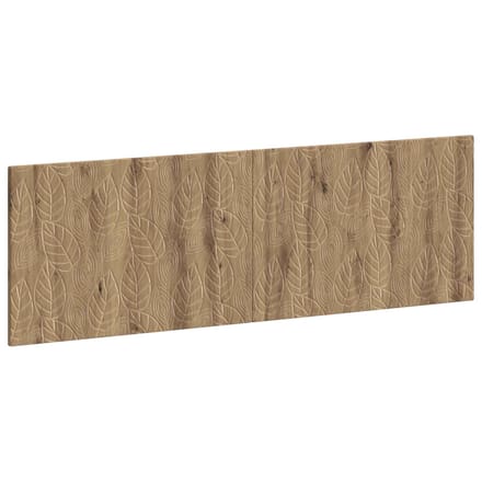 vidaXL - Wandgemonteerd - Hoofdbord - DELFT - Artisanaal - eiken - Bewerkt - hout