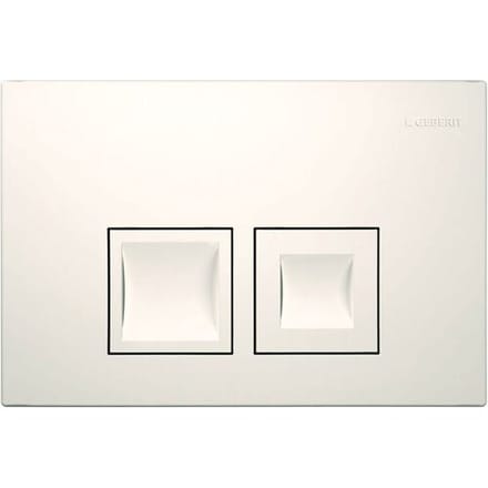 Geberit Delta35 - Bedieningsplaat, alpien wit 115.135.11.5