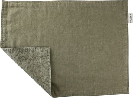 Laura Ashley Kitchen Linen Collectables Placemats Sage green dubbelzijdig - Wild Clematis - 48x35cm