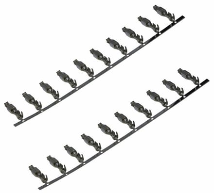 Vrouwelijke Pinnen - Connector Pinnen - Autoradio Aansluiten - ISO Quadlock Connector - 20 Stuks - null