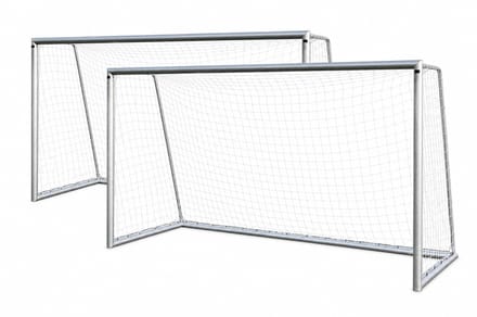 Avyna Aluminium Voetbaldoelen 400x200 cm – Set van 2 – Stevig, Duurzaam & Professioneel