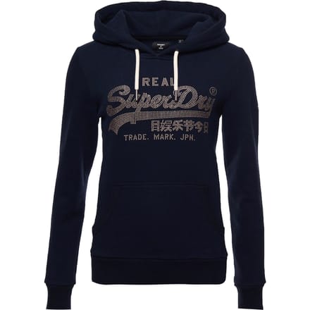 Dames sweatshirt met capuchon Superdry Vintage Bohème