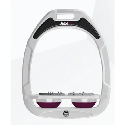 Plat Ultra Grip Wit/Grijs/Paars Flex-On Green Composite