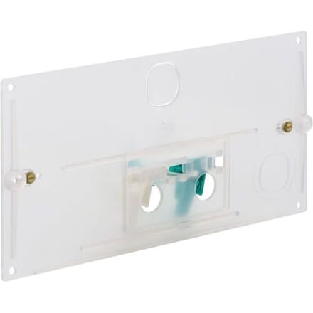 Geberit replacement protection plate with lever mechanism