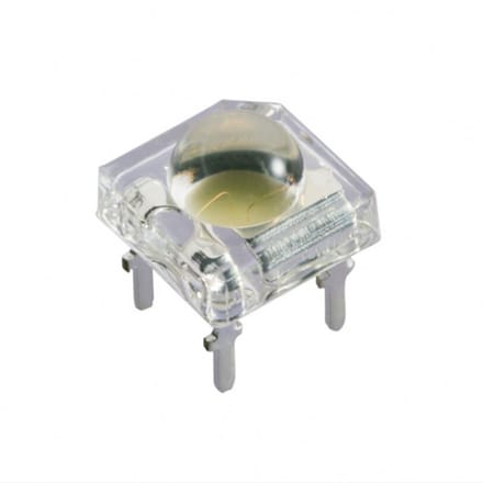 OTRONIC® 5mm Super Flux Piranha 4pin LED - Geel