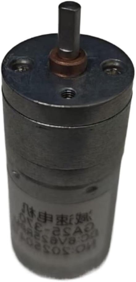 DC Geared Motor - Kleine Motor - Modelbouw - Hoge Koppel - 6V-12V - Zilver