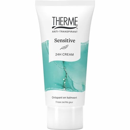 Therme - Anti-Transpirant Sensitive 24H Cream - 3 x 60 ml - Voordeelverpakking