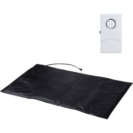 PENTATECH Alarmmat Zwart 95 dB 33620