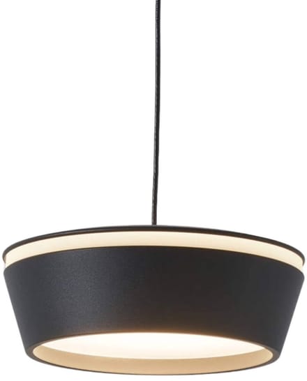 Kosilum - Mavel - Hanglamp - Zwart - Metaal en aluminium