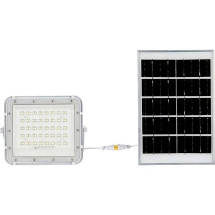 V-TAC VT-40W 7839 LED-schijnwerper, Zonne-energiemodule 6 W Lichtkleur (naam): Koudwit