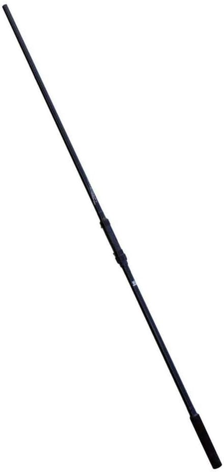 Vishengel Telescopisch - Karperhengel Carbon - Vissen op Karper - Gestructureerd Glasvezel - 3.60 m 3 lbs - Zwart