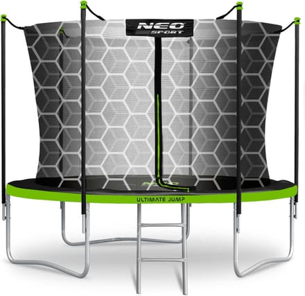 Tuintrampoline 10ft/312cm met binnennet en ladder Neo-Sport
