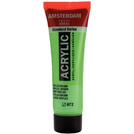 Acrylverf - 672 Reflexgroen - Amsterdam - 20 ml