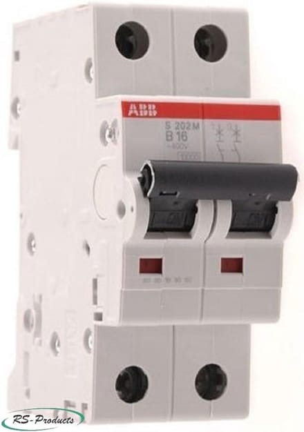 Zekering Automaat C20 - 2-polig - 20 Ampère - Kortsluitbeveiliging