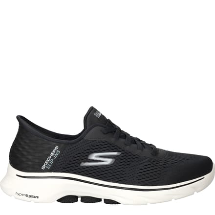 Skechers Slip-ins Go Walk 7 - Free Hand 2 - Heren Instappers - Zwart